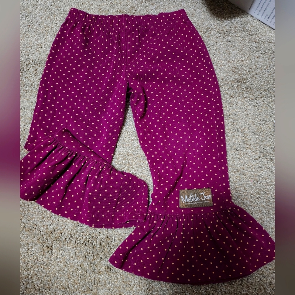 Matilda Jane ruffle pants